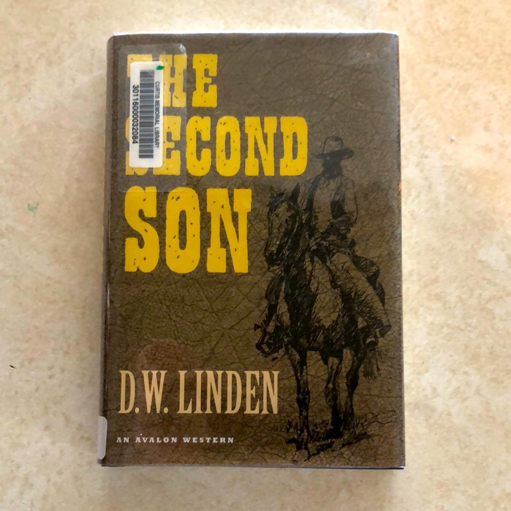 The Second Son by D.W. Linden - Brown and Yellow Cover